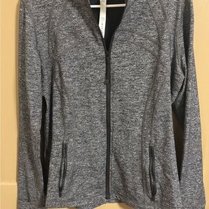 lululemon athletica Charcoal Heather Full-Zip Jacket